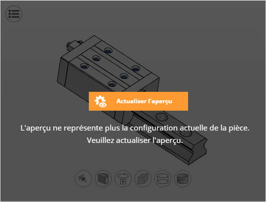 Preview invalidation