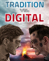 LIVE Webinar: TRADITION vs. DIGITAL – Das große Vertriebsduell